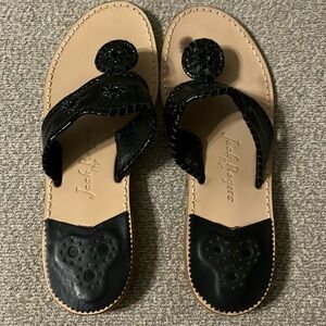 Women's Black Jack Rogers Sandals